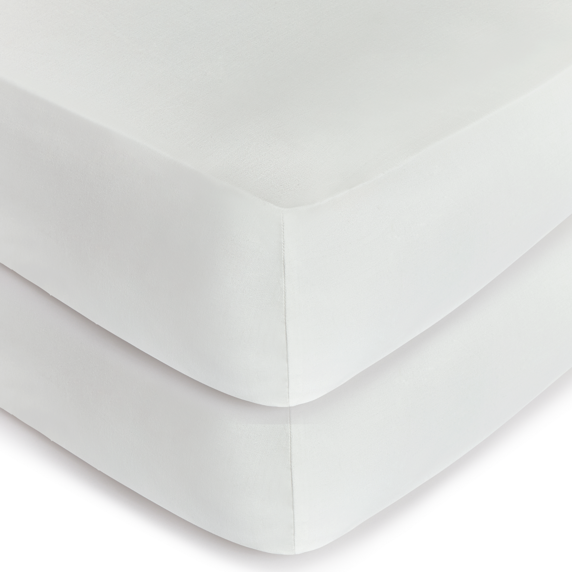 Soundly Percale Organic Crib Sheet Bundle.