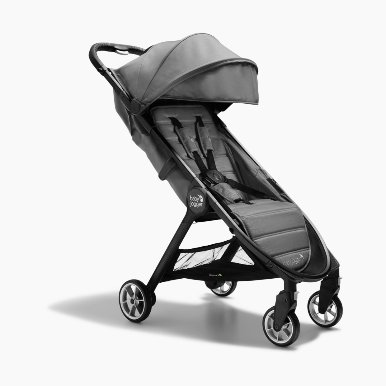 Baby Jogger City Tour 2 Ultra-Compact Travel Stroller - Shadow Grey.
