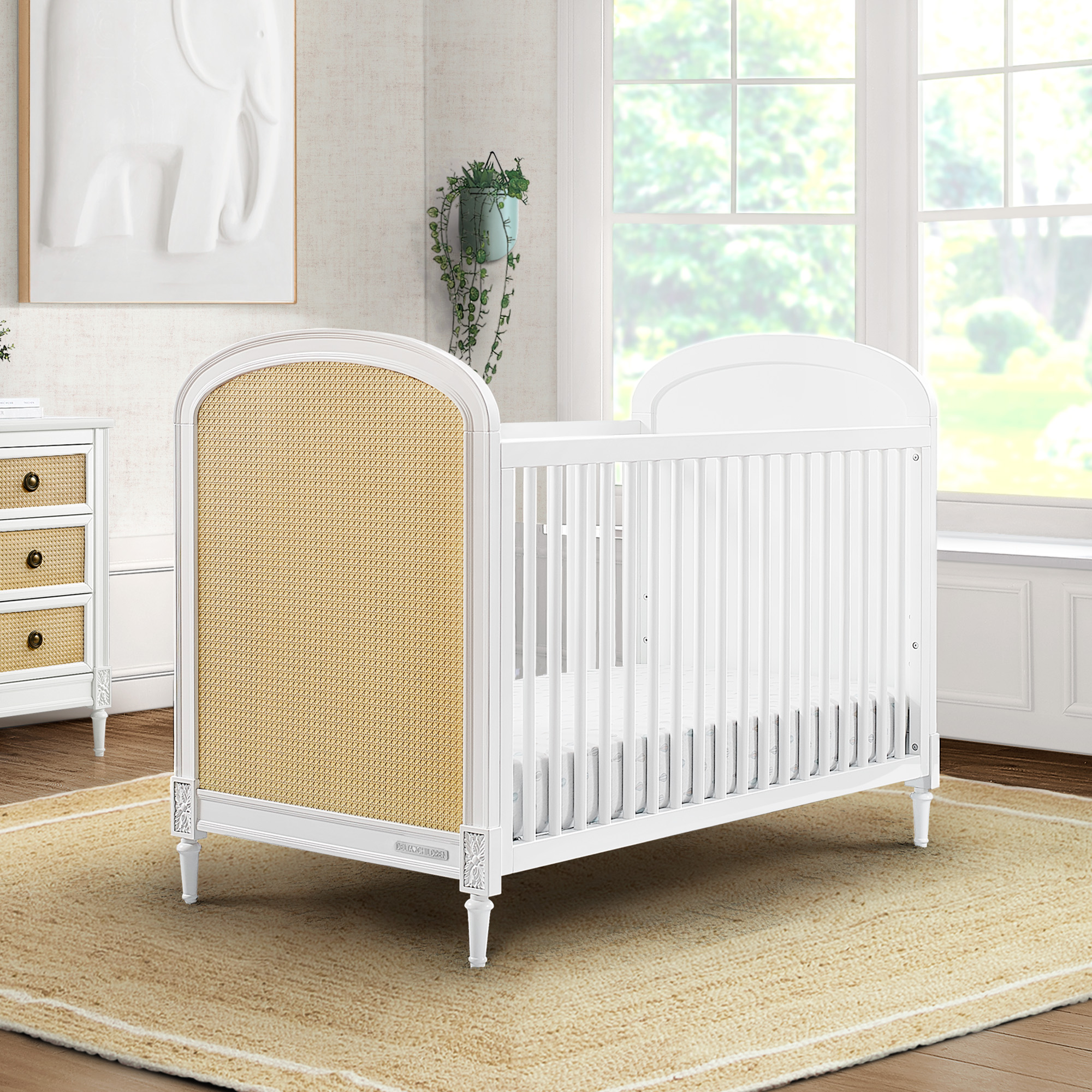 Delta Children Madeline 4-in-1 Convertible Crib.