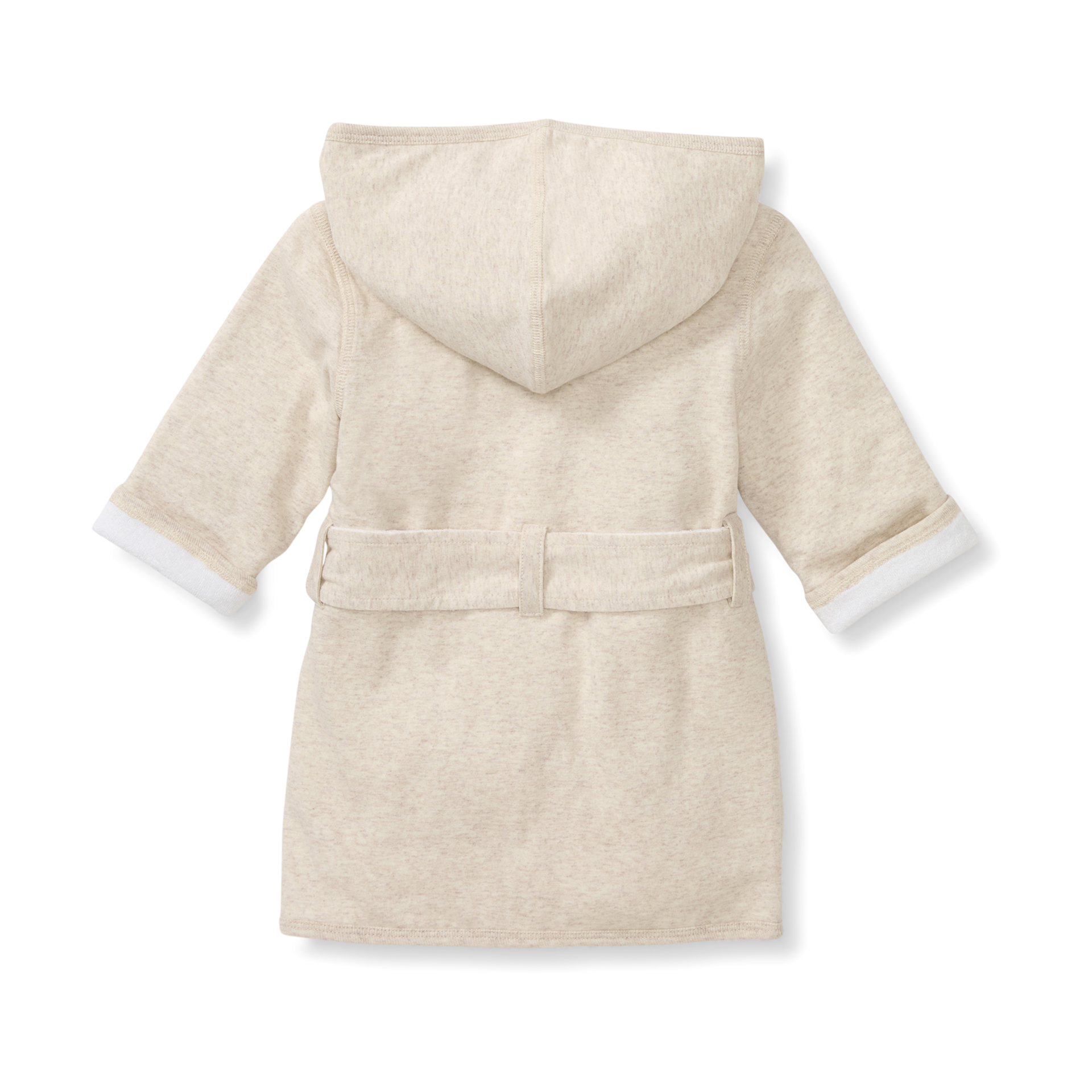 Burt's Bees Baby Infant Organic Hooded Robe - Oatmeal, 0-9 Months.