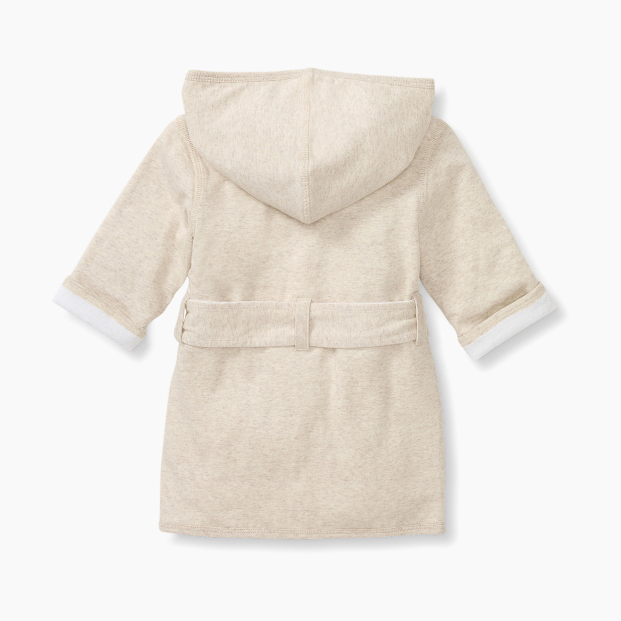 Burt's Bees Baby Infant Organic Hooded Robe - Oatmeal, 0-9 Months.