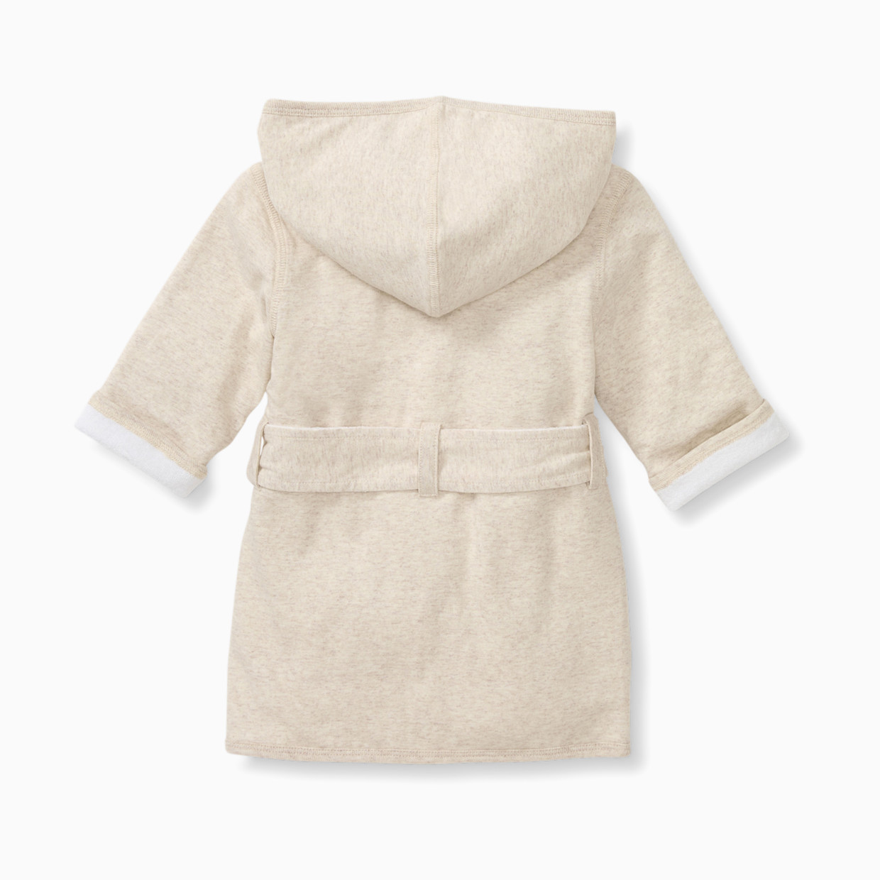 Burt's Bees Baby Infant Organic Hooded Robe - Oatmeal, 0-9 Months.