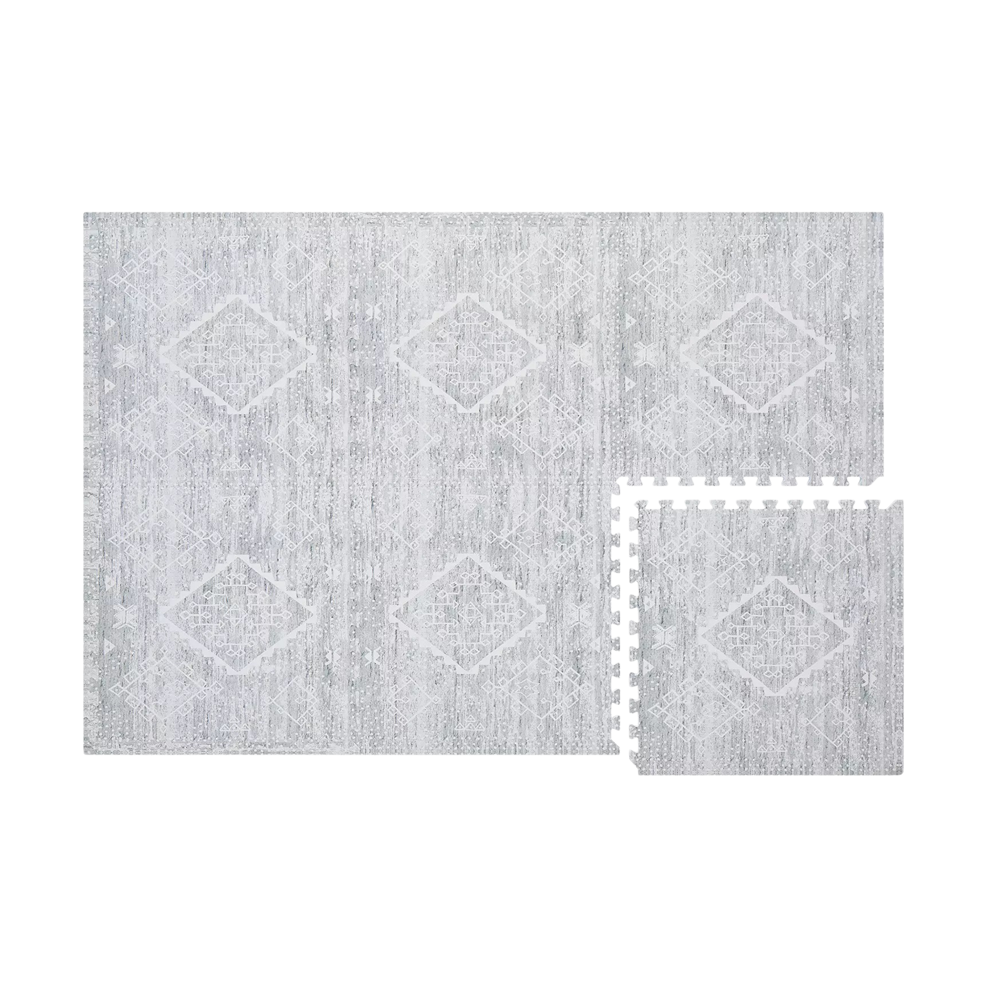 House of Noa Little Nomad Play Mat l Ula Gray, 4x6 Babylist Shop