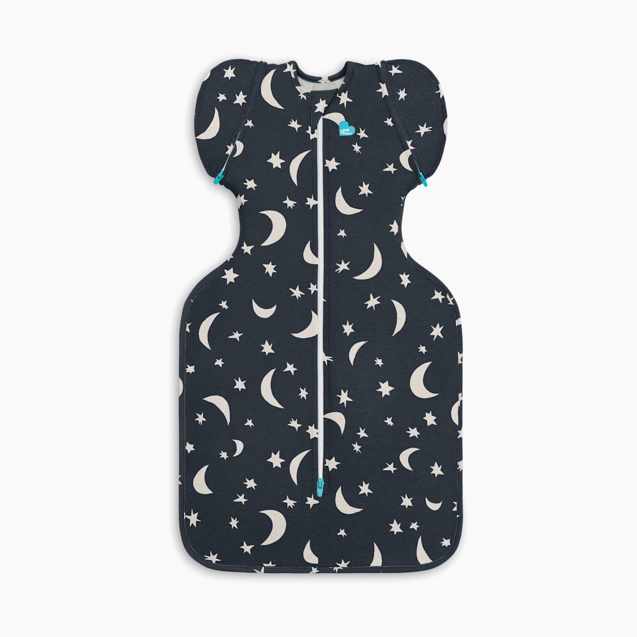 Love to Dream Swaddle Up Transition Bag Original 1.0 TOG - Black -Big Sky, Medium.