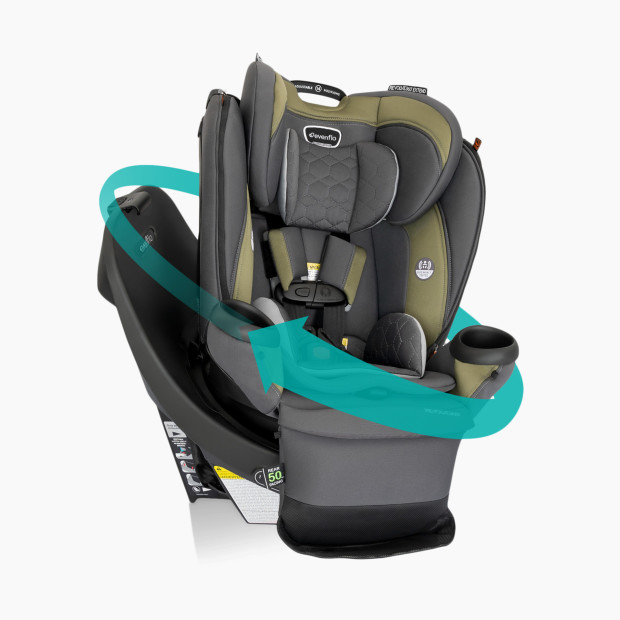 Evenflo Revolve360 Extend All-in-One Rotational Convertible Car Seat - Rockland.