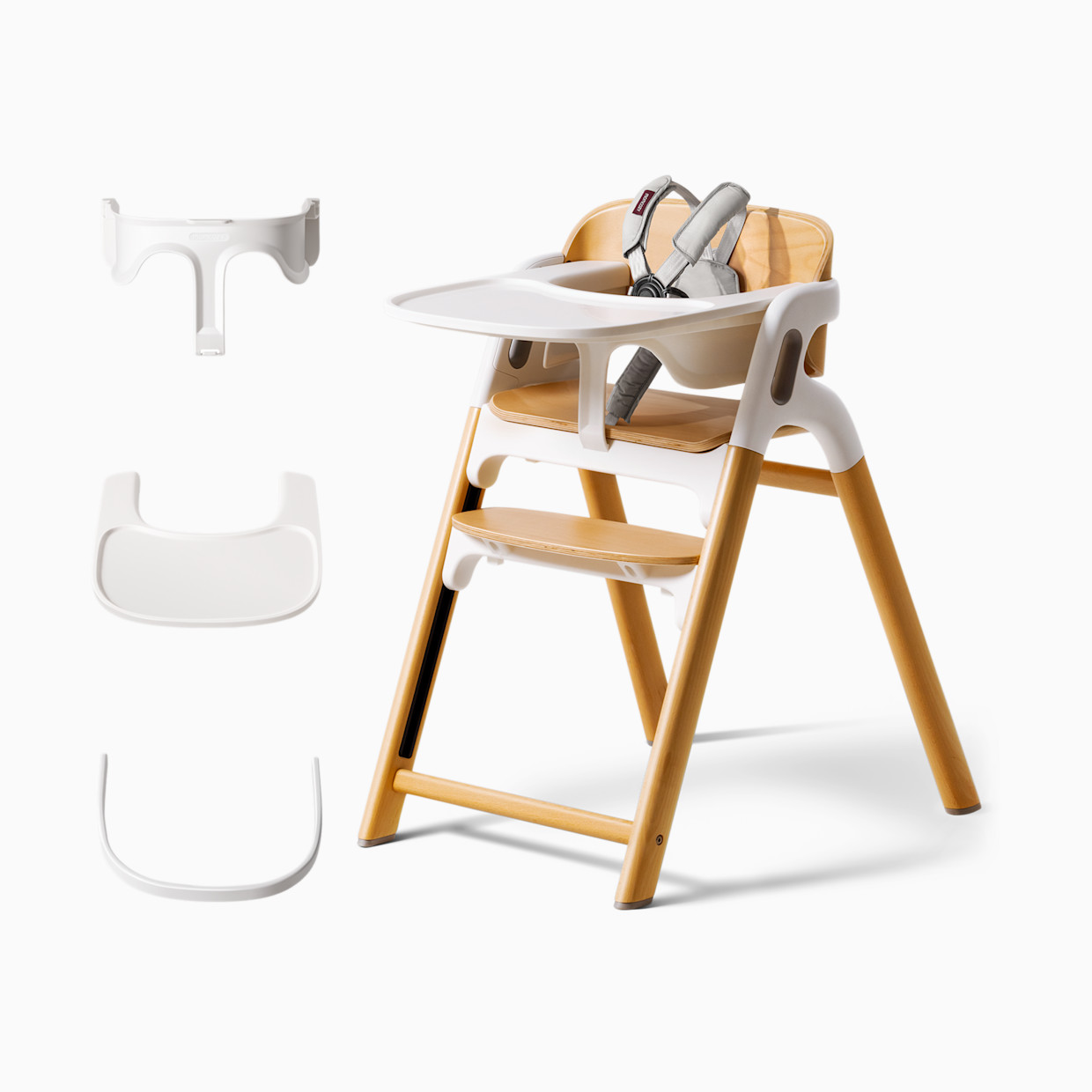 Momcozy DinerPal High Chair - Wood.