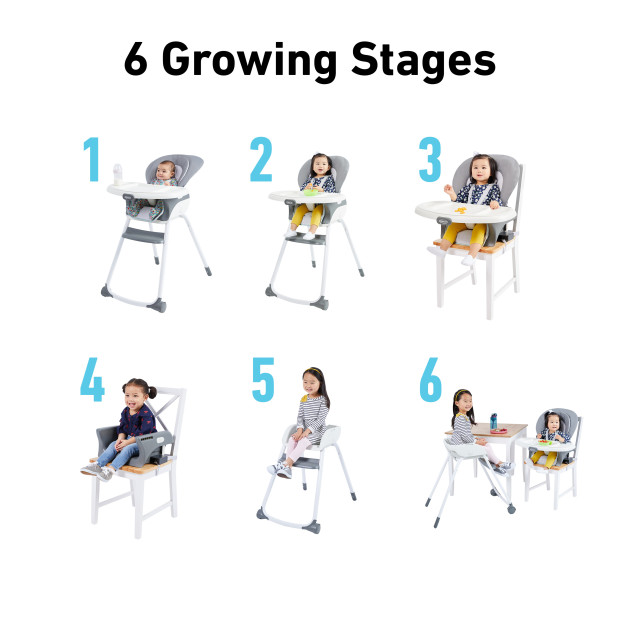 Graco Made2Grow 6-in-1 Highchair - Monty.