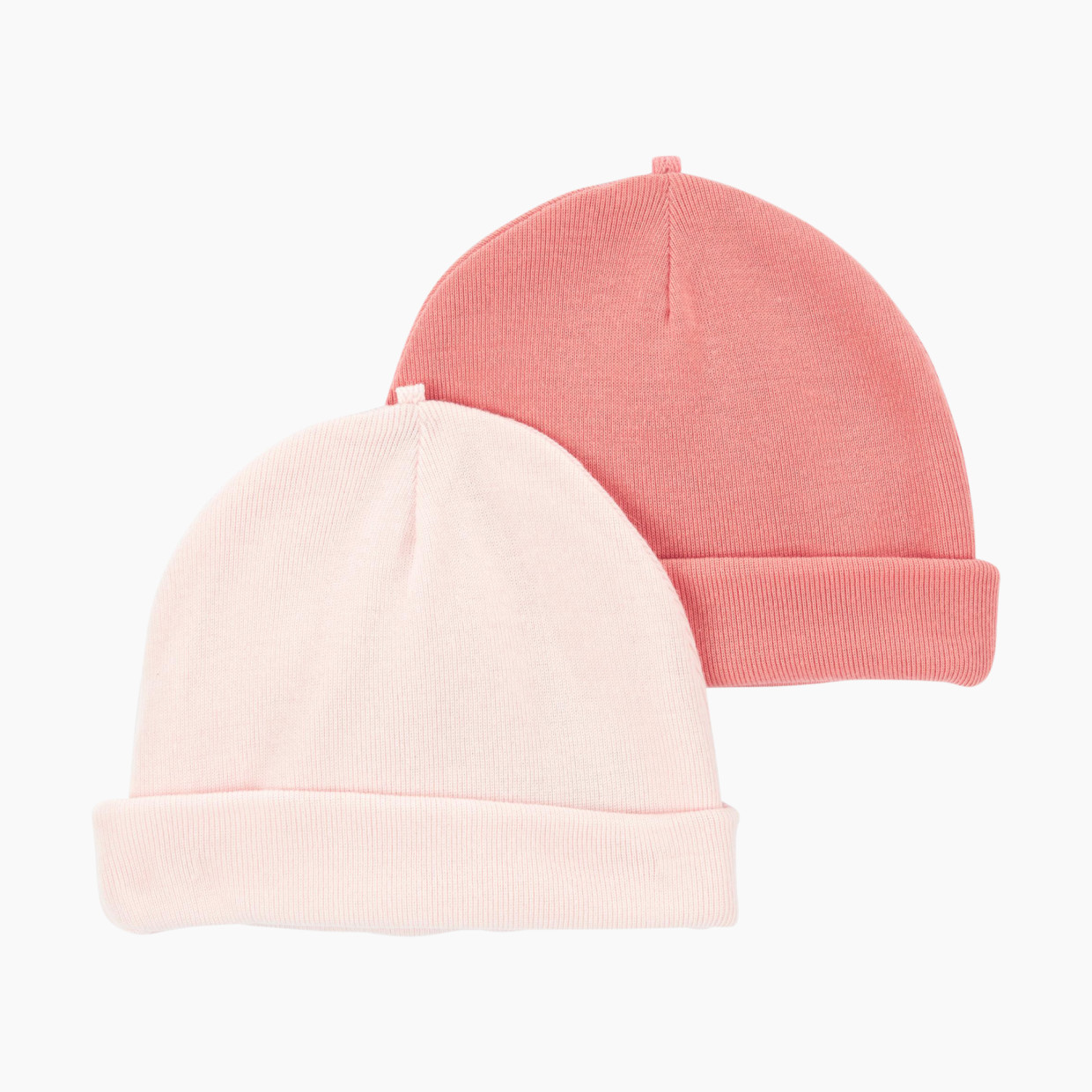 Carter's 2-Pack Caps - Pink, 0-3 M.