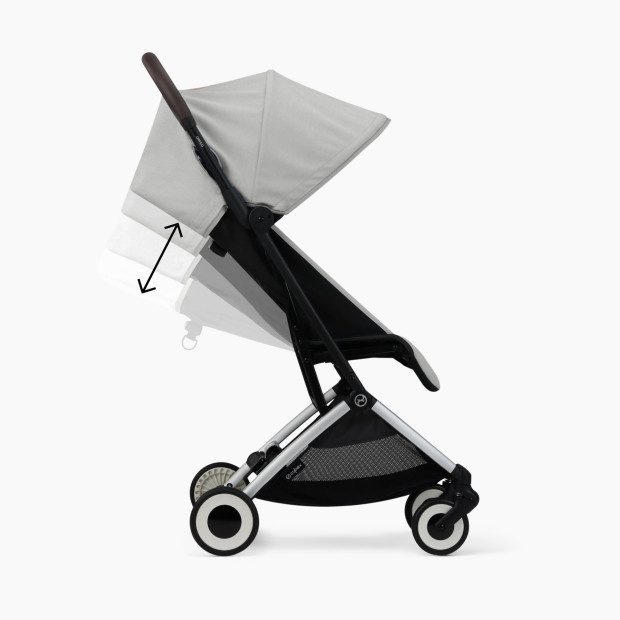 Cybex Orfeo Compact Lightweight Stroller | Carry-On Compatible Stroller - Lava Grey, 1.