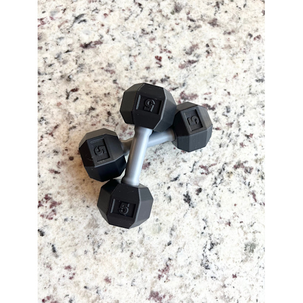 Baby Rattle Dumbbell.