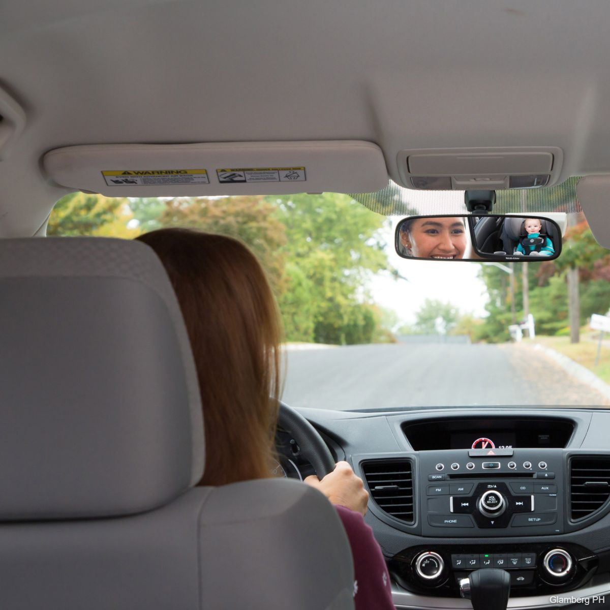 Maxi-Cosi Back Seat Mirror - Black.