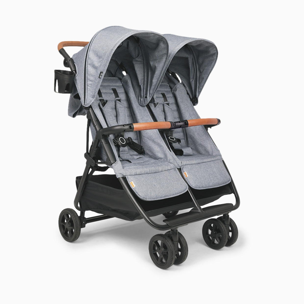 Zoe Twinᵛ² Double Stroller - Luxe Grey.