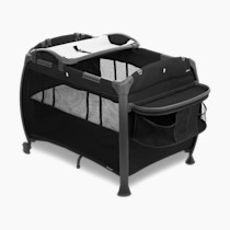 Joovy Room-Playard, Nursery Center, Bassinet, Changing-Table, Black