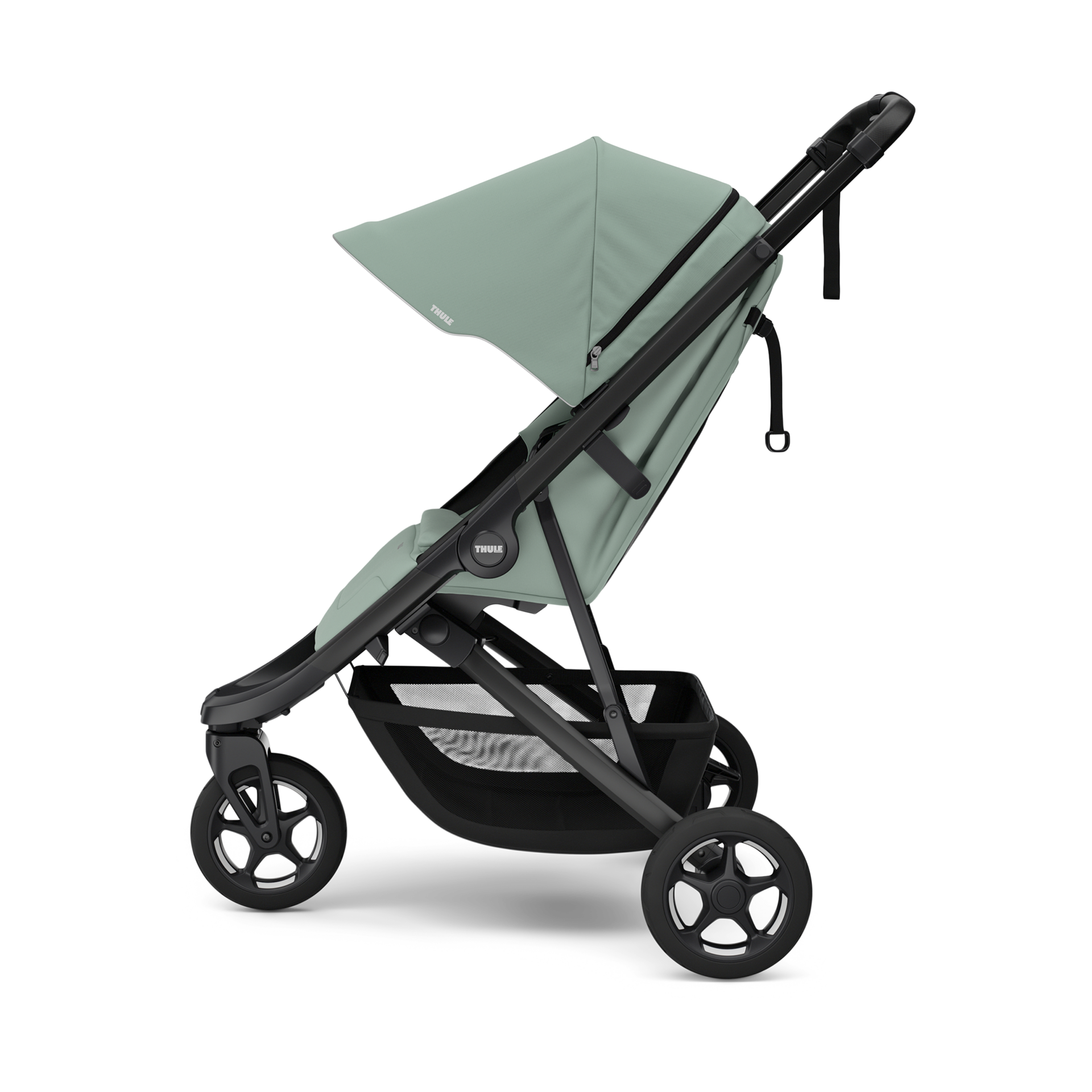 Thule Spring 2 Jogging Stroller - Mist Green.