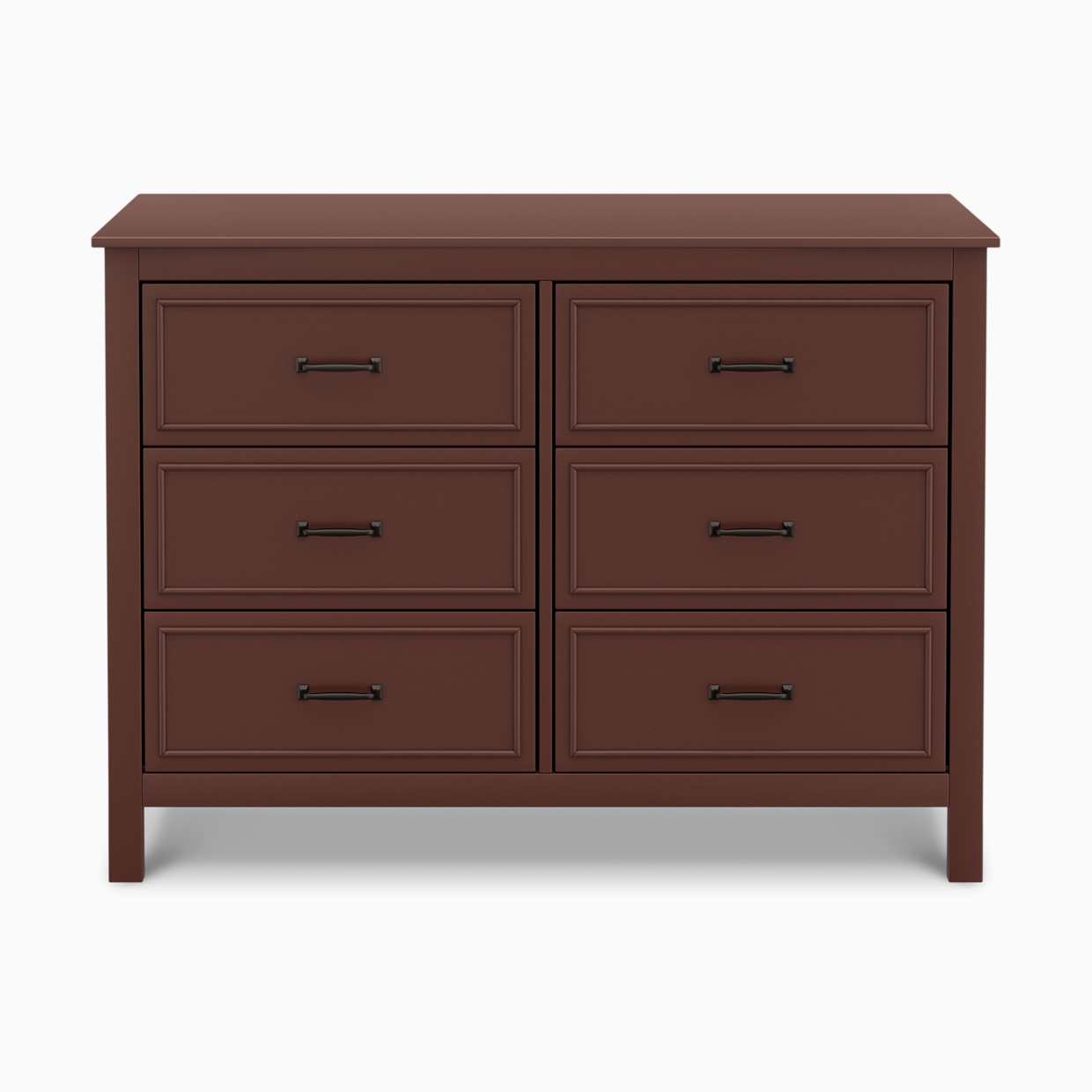 daVinci Charlie 6-Drawer Double Dresser - Crimson.