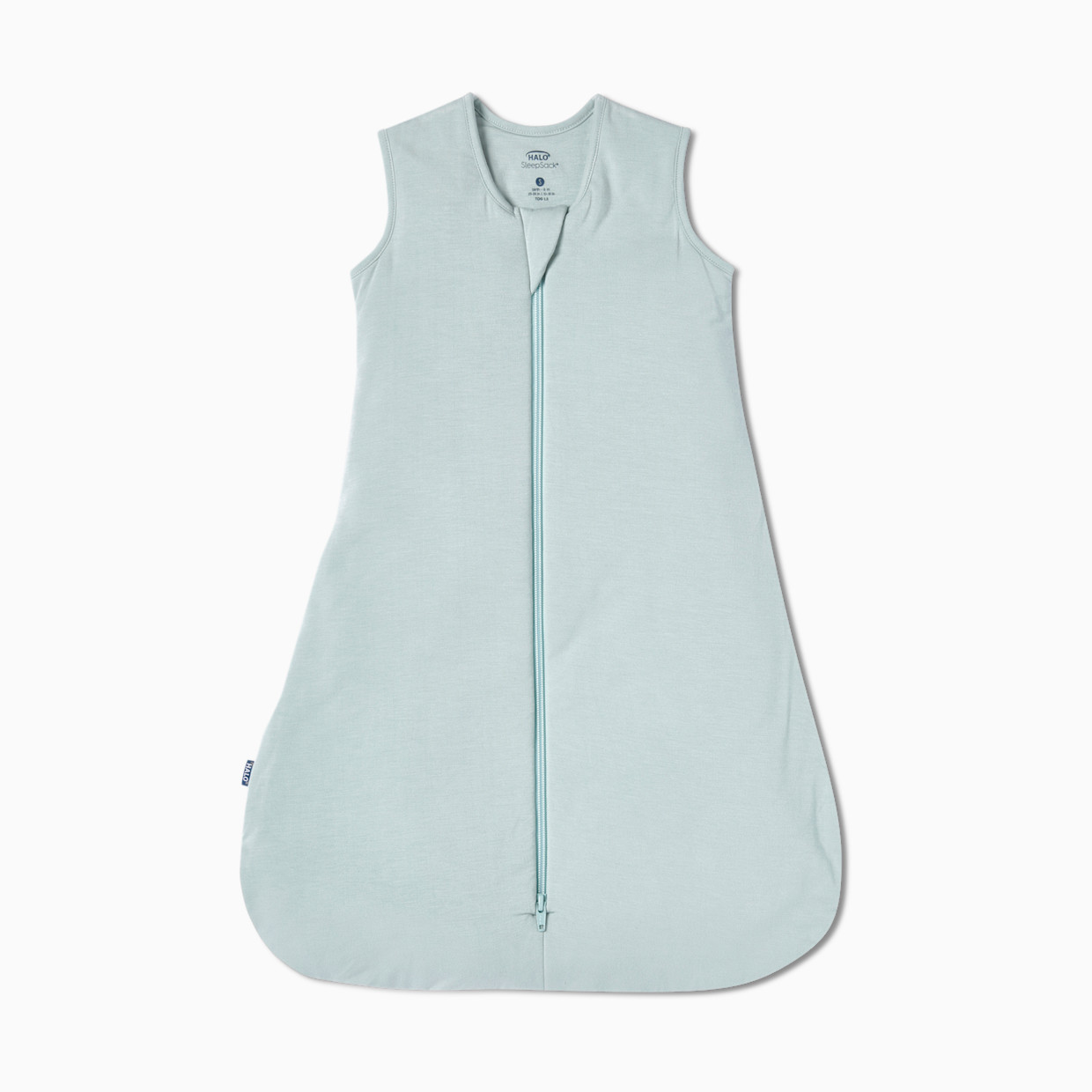 Halo Super Soft Bamboo Viscose SleepSack - Calm Sage, Small.