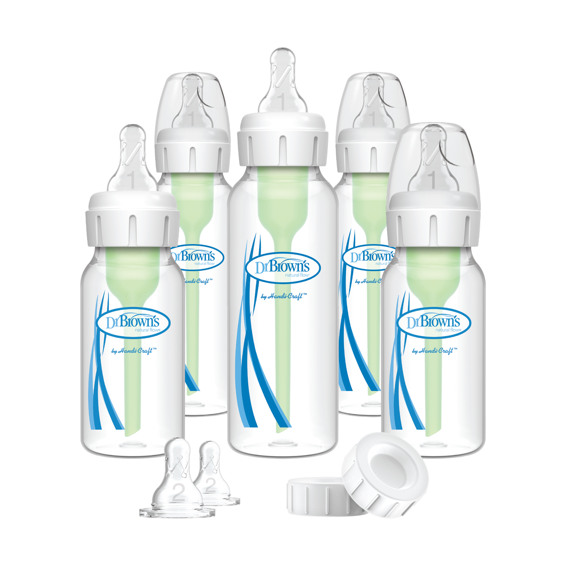 Dr. Brown's Anti-colic Options+ Narrow Baby Bottle Newborn Gift Set.