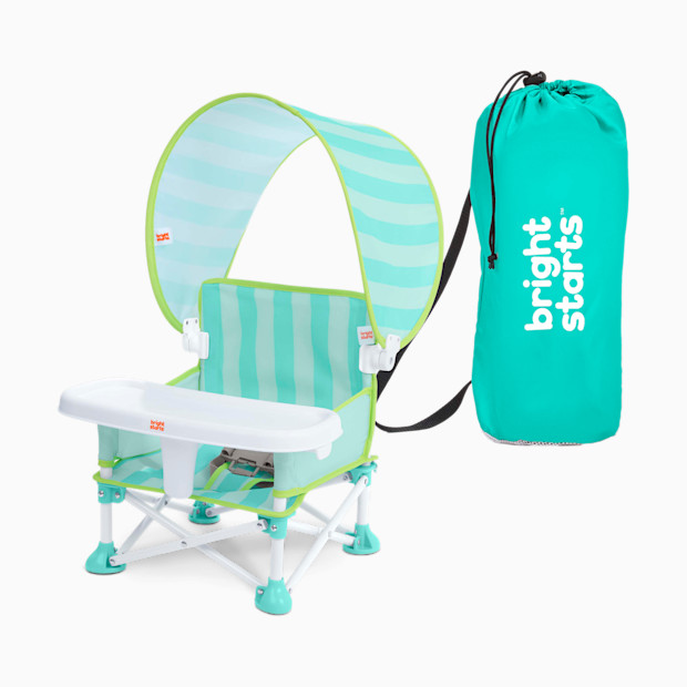 Bright Starts Pop 'N Sit Cabana Portable Booster Chair.
