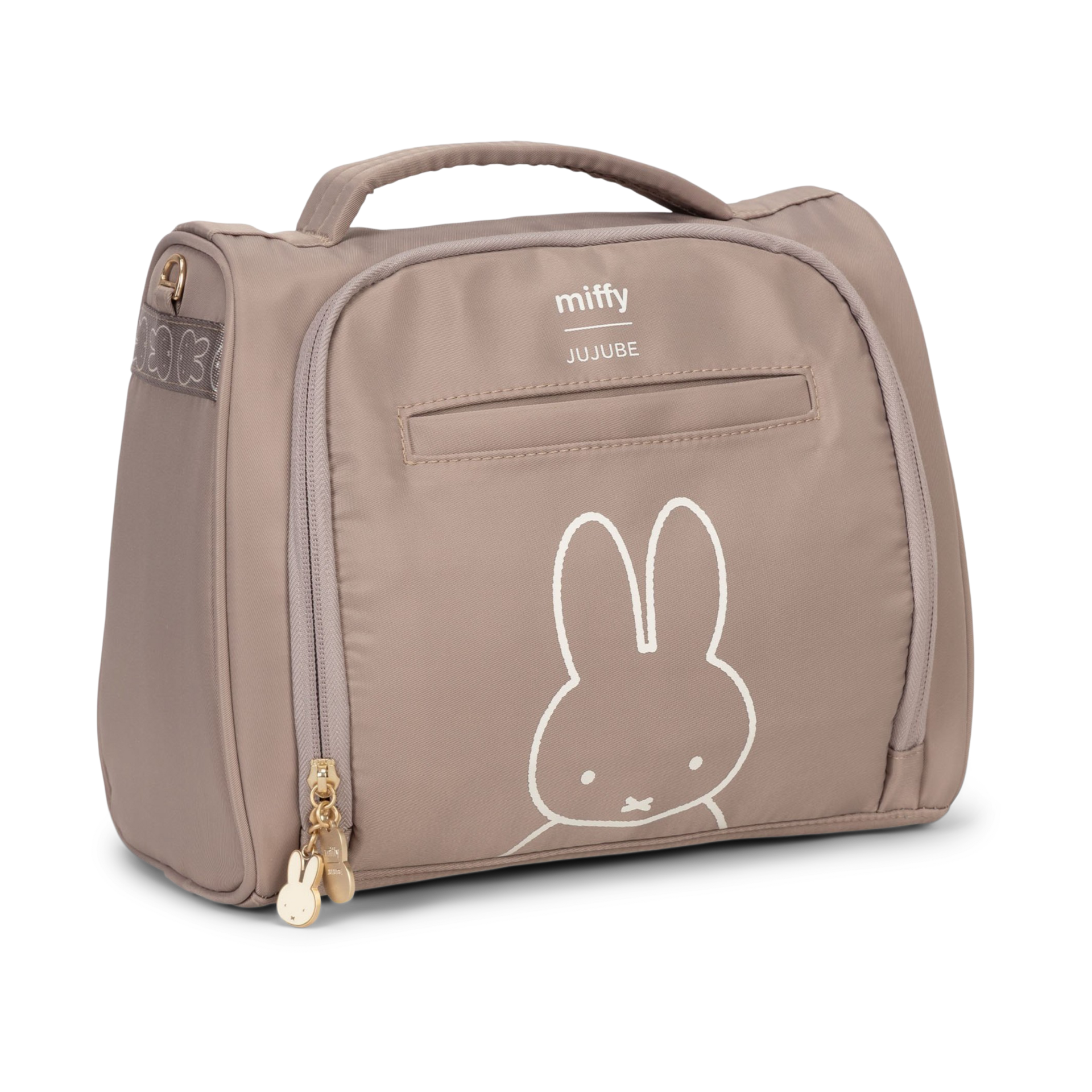 JUJUBE The Insulated Bottle Bag - Taupe Miffy.