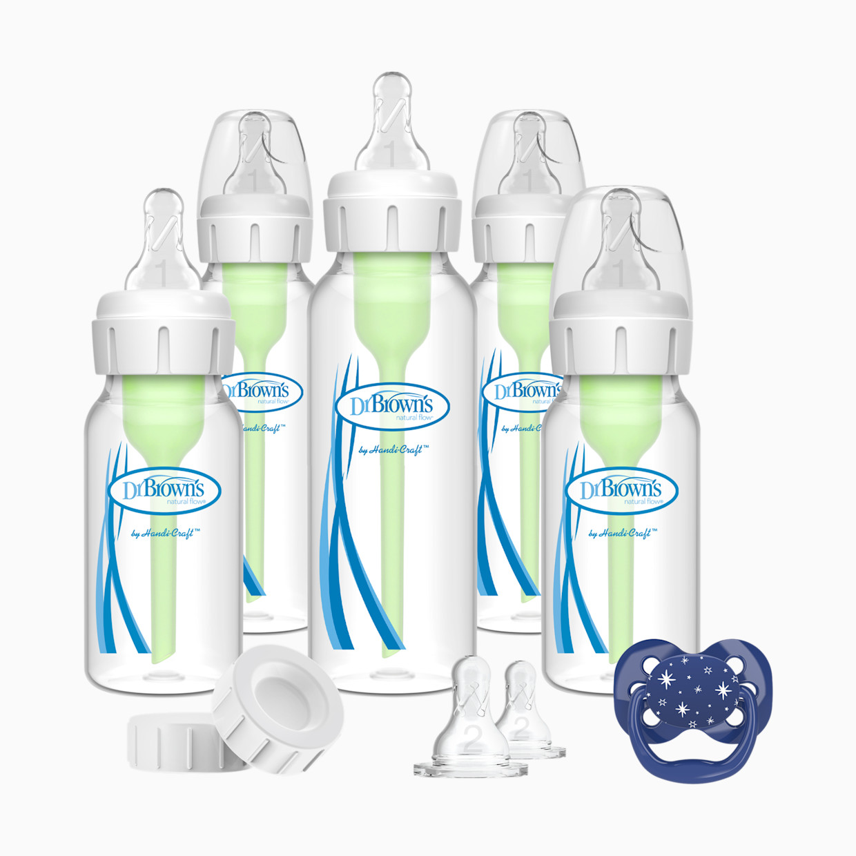 Dr. Brown's Anti-colic Options+ Narrow Baby Bottle Gift Set.
