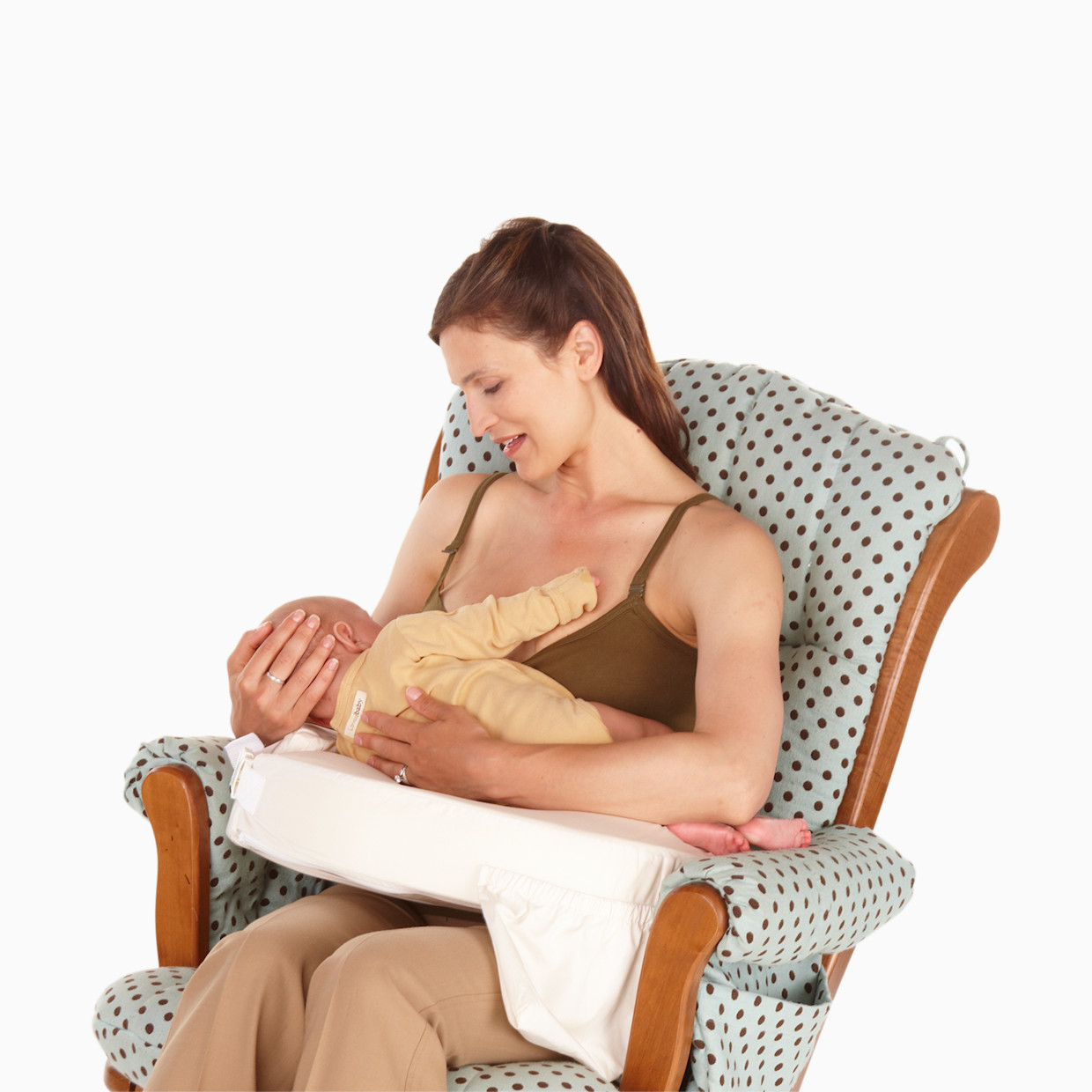 My Brest Friend Deluxe Nursing Pillow - Organic Cotton / Cream.