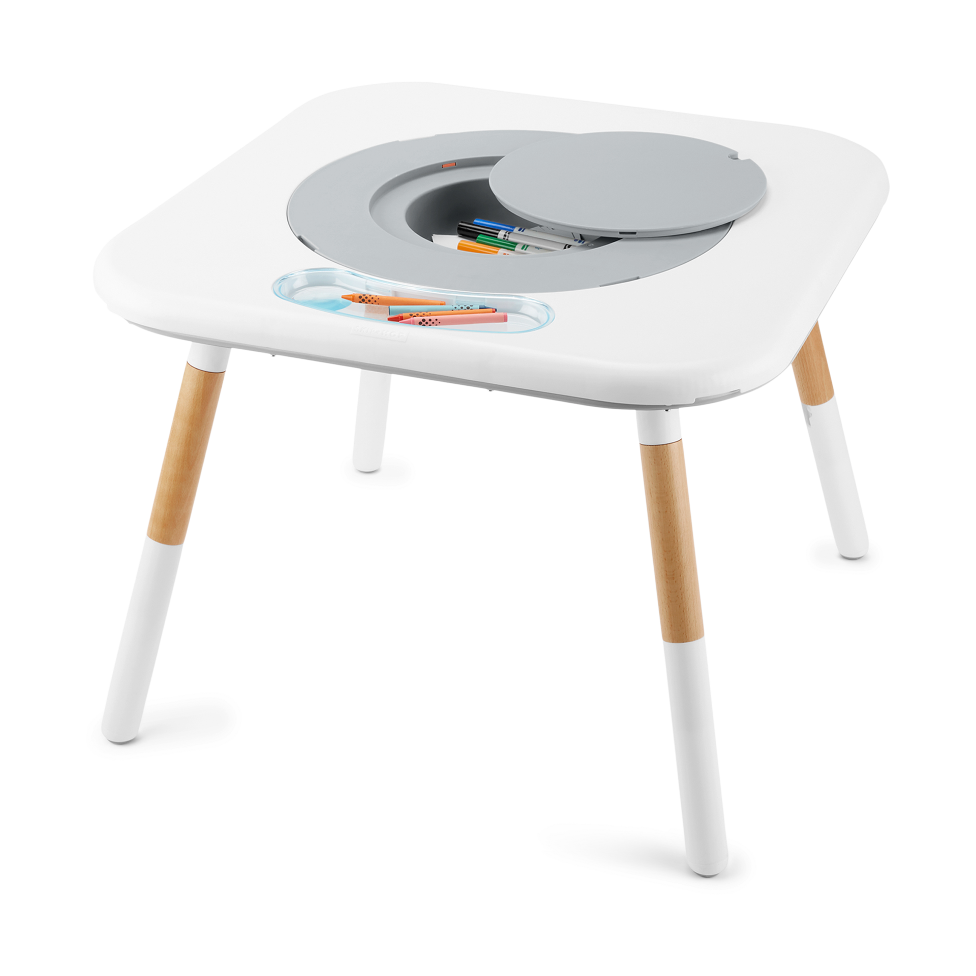 Skip Hop Discoverosity Montessori 3-Stage Activity Center & Play Table.