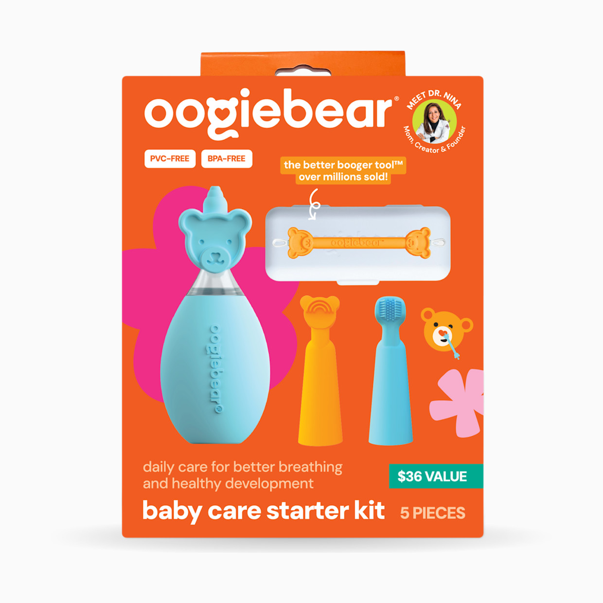 Oogiebear Baby Care Starter Kit - Multi, 5.