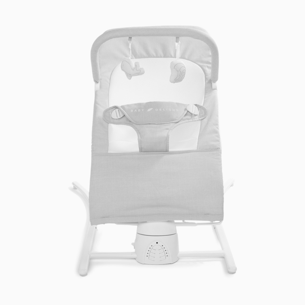 Baby Delight Alpine Wave Deluxe Bouncer - Driftwood Grey.