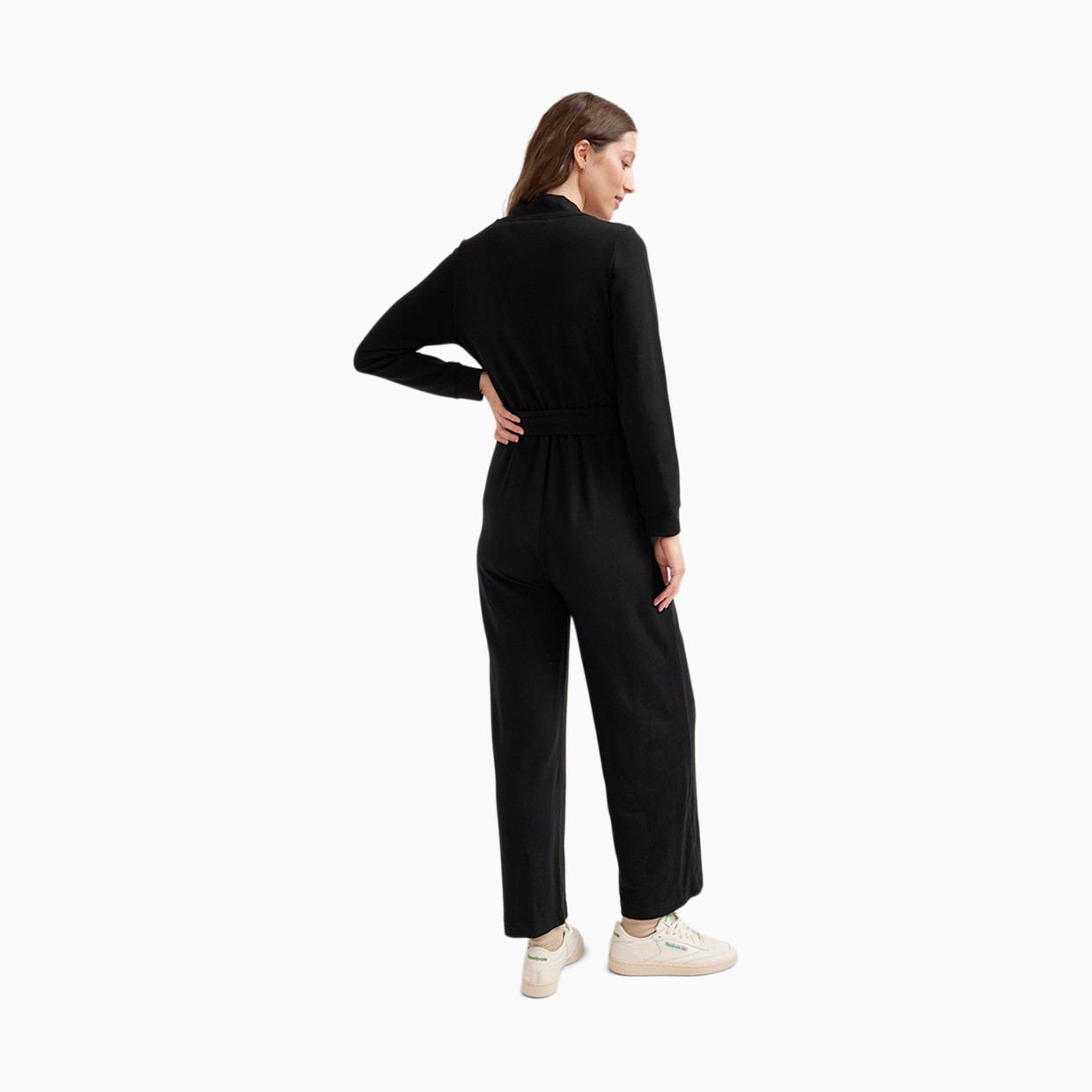 Hatch Collection The Easy Nursing Jumpsuit - Black, 1.