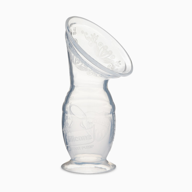 Haakaa Silicone Breast Pump with Lid.