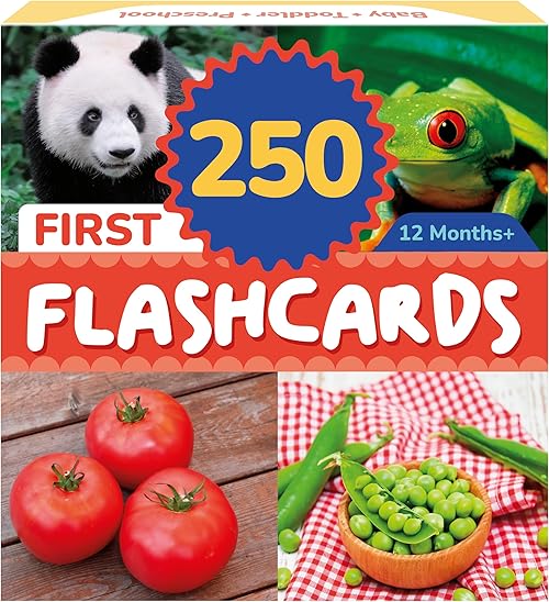 TOYVENTIVE Flash Cards for Toddlers.