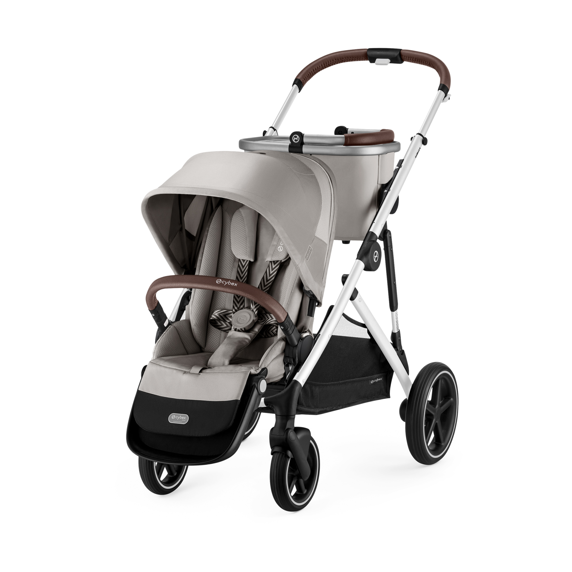 Thumbnail of Stone Grey Seat/Silver Frame