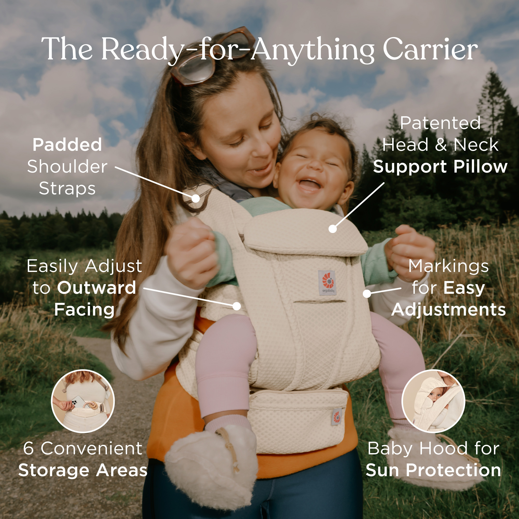 Ergobaby Omni Deluxe Mesh.