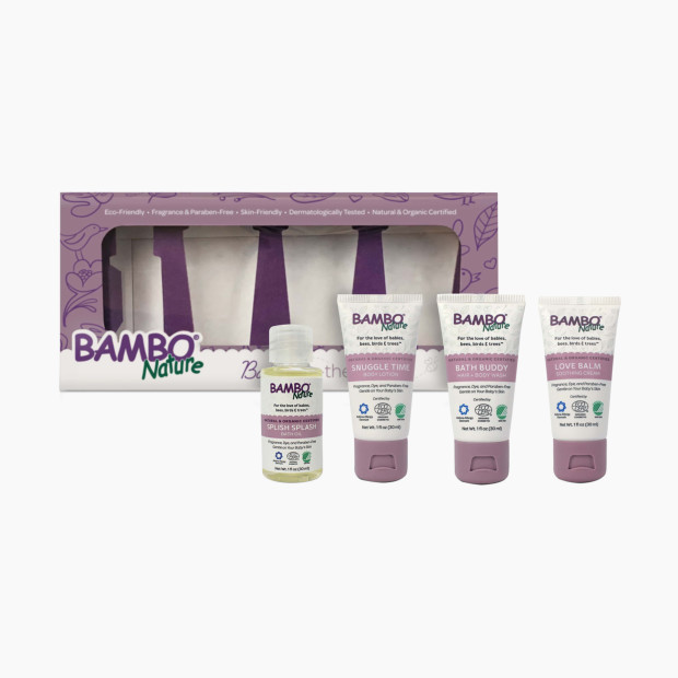 Bambo Nature Baby On-The-Go Gift Set.