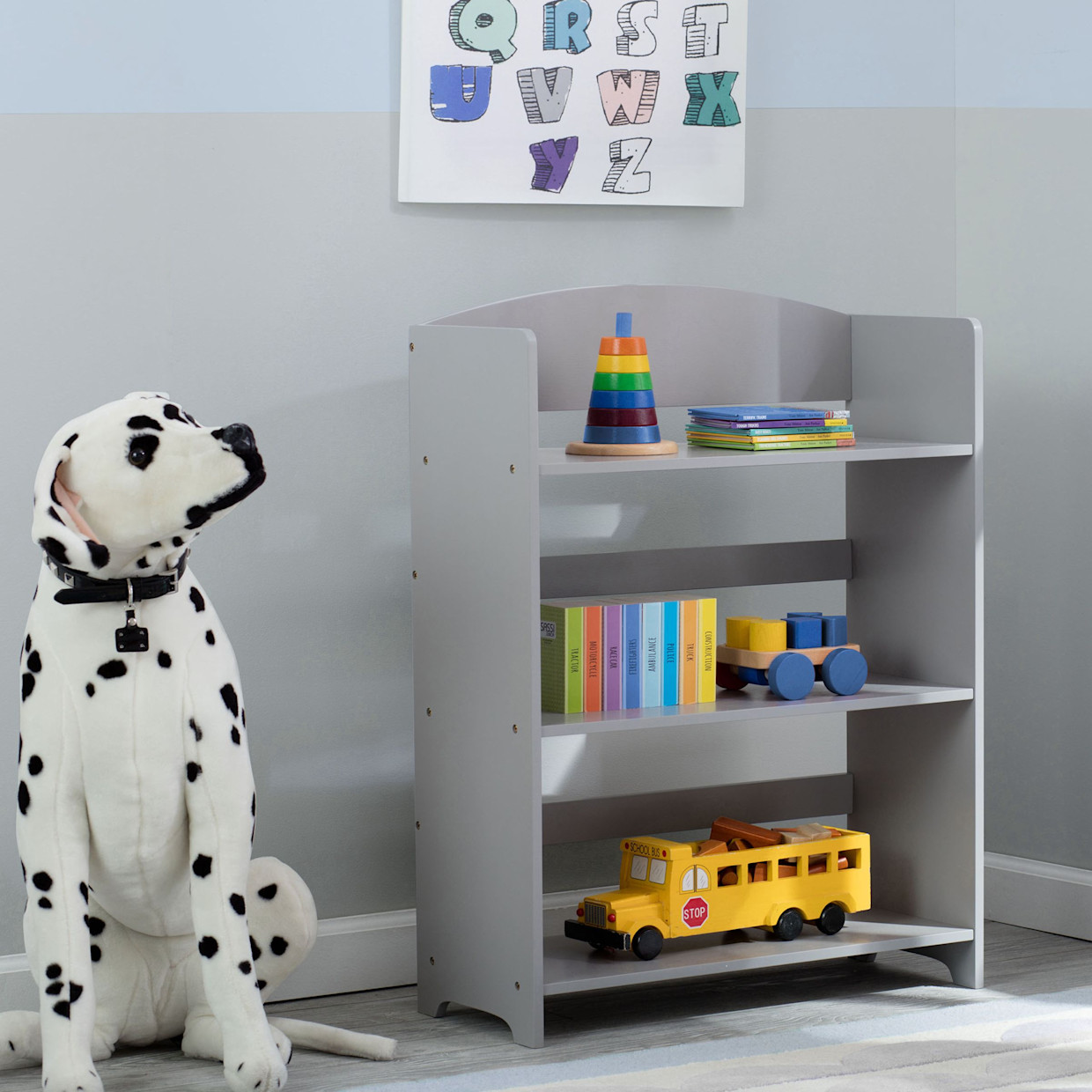 Delta Children MySize Bookshelf - Grey.