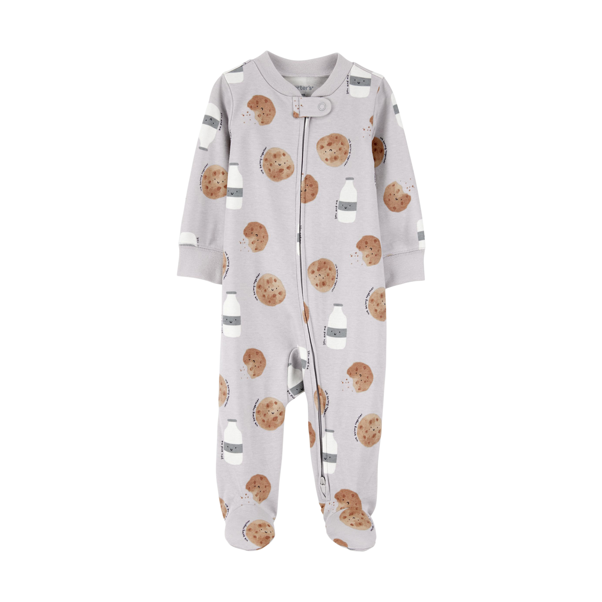 Carter's 2-Way Zip Cotton Sleep & Play Pajamas.