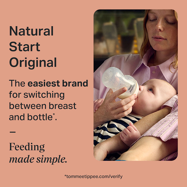 Tommee Tippee Natural Start 12 Piece BPA Free Bottle Set.