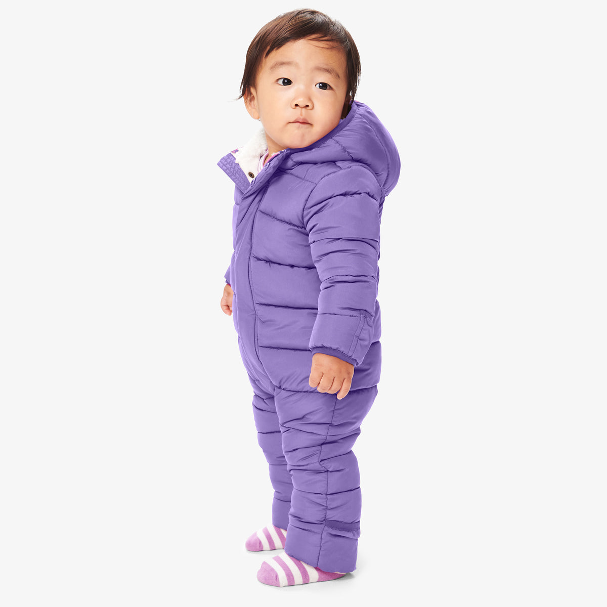 Primary Baby Parka Puffer Suit.