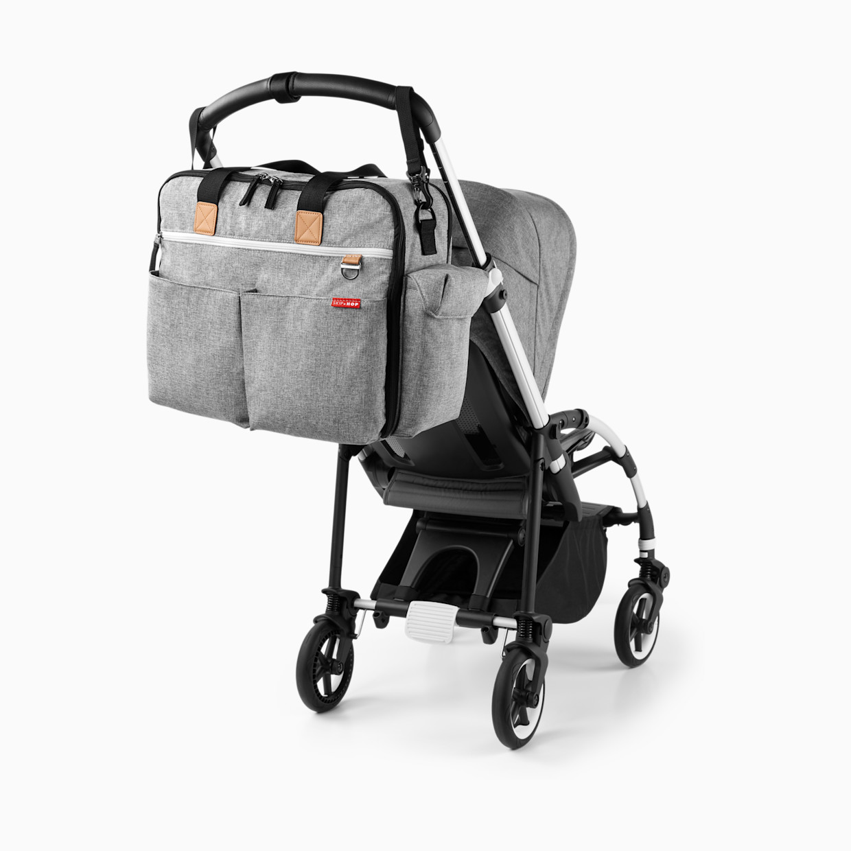 Skip Hop Duo Weekender - Grey Melange.