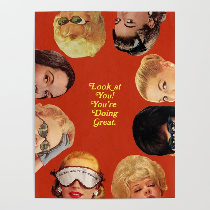 Julia Walck Look at You! Poster.