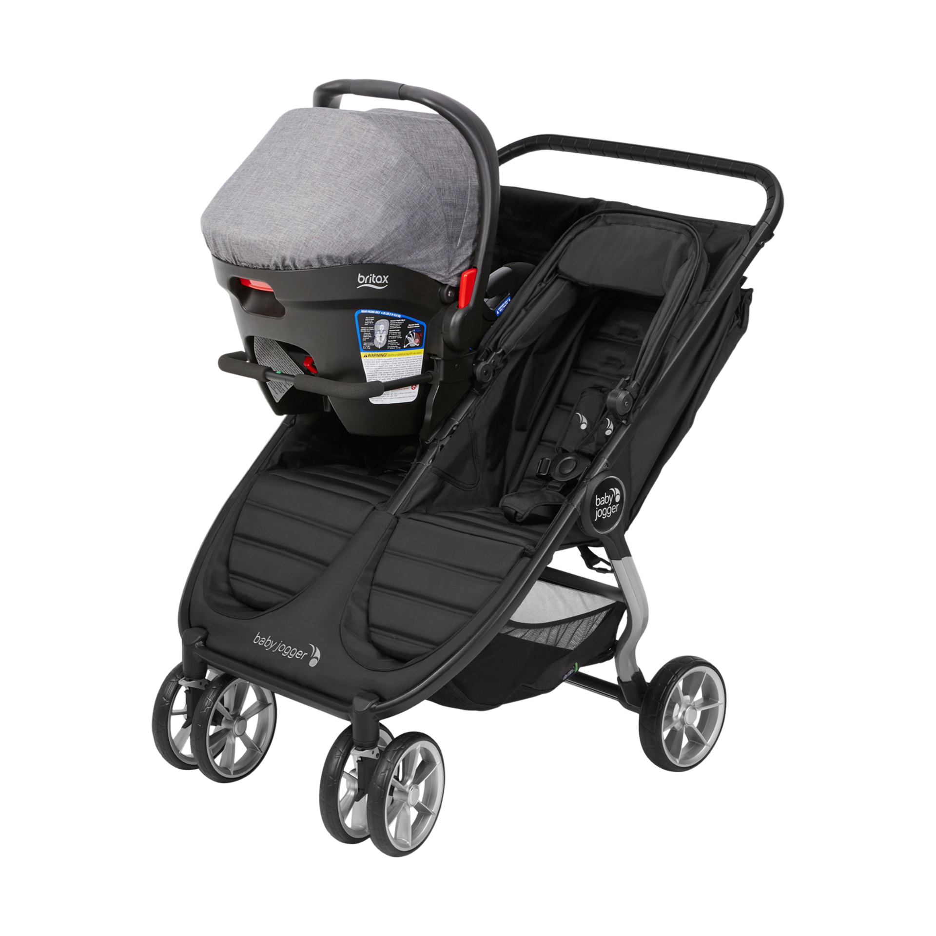 city mini double stroller adapter