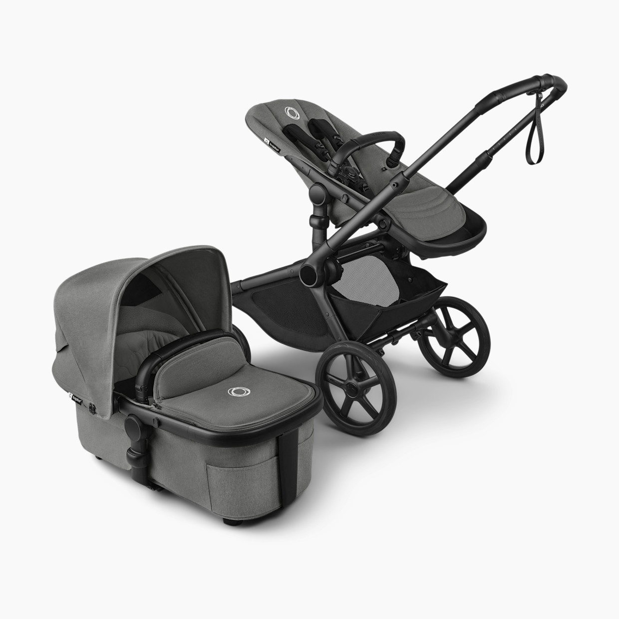 Bugaboo Kangaroo Complete Stroller - Moon Grey.