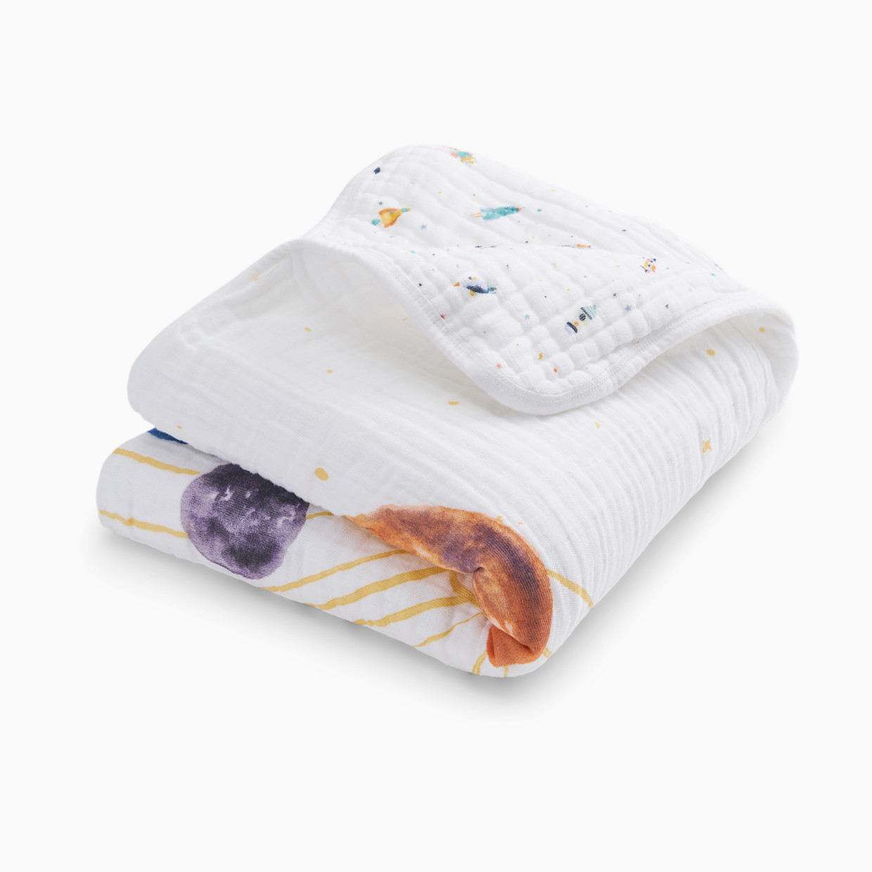 Aden + Anais Organic Muslin Dream Blanket - Space Orbit.