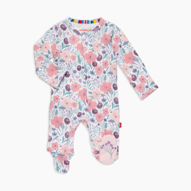 Magnificent Baby Organic Cotton Footie - Whistledon, 6-9 M.