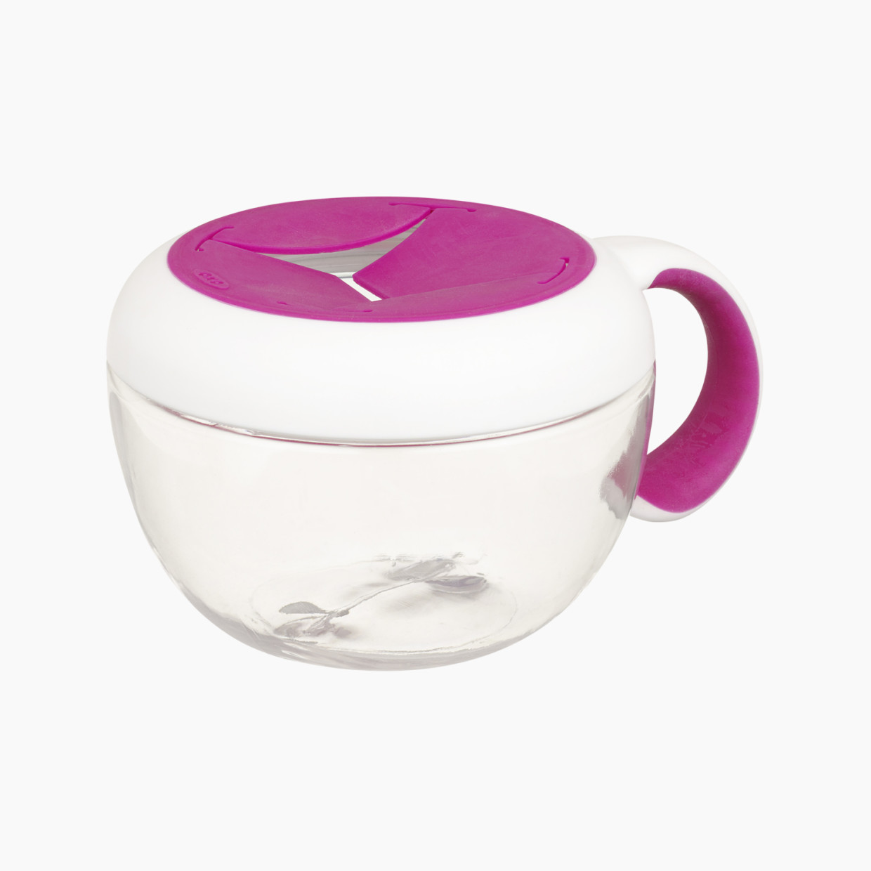 OXO Tot Flippy Snack Cup with Travel Lid - Pink.
