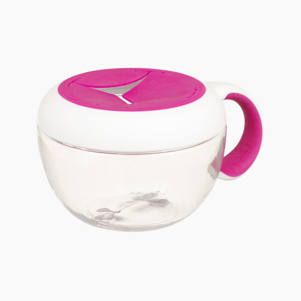 OXO Tot Flippy Snack Cup with Travel Lid - Pink.