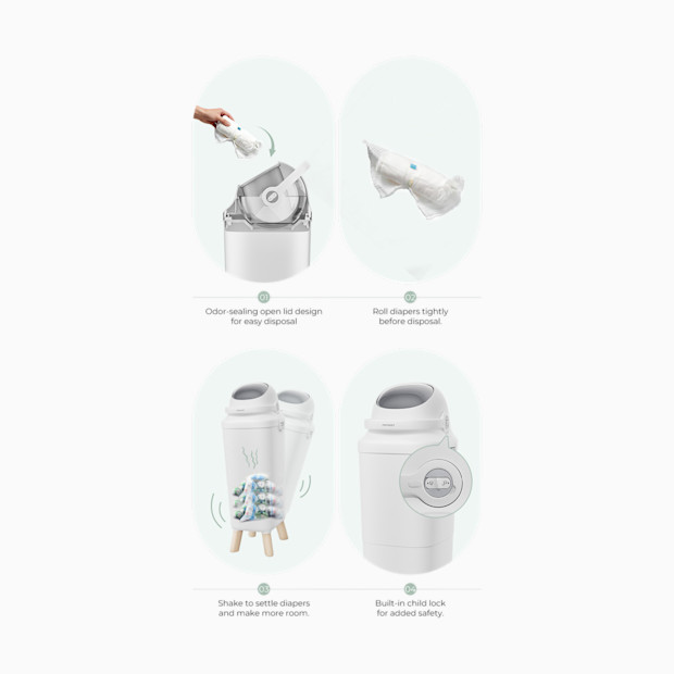 Momcozy Diaper Pail.