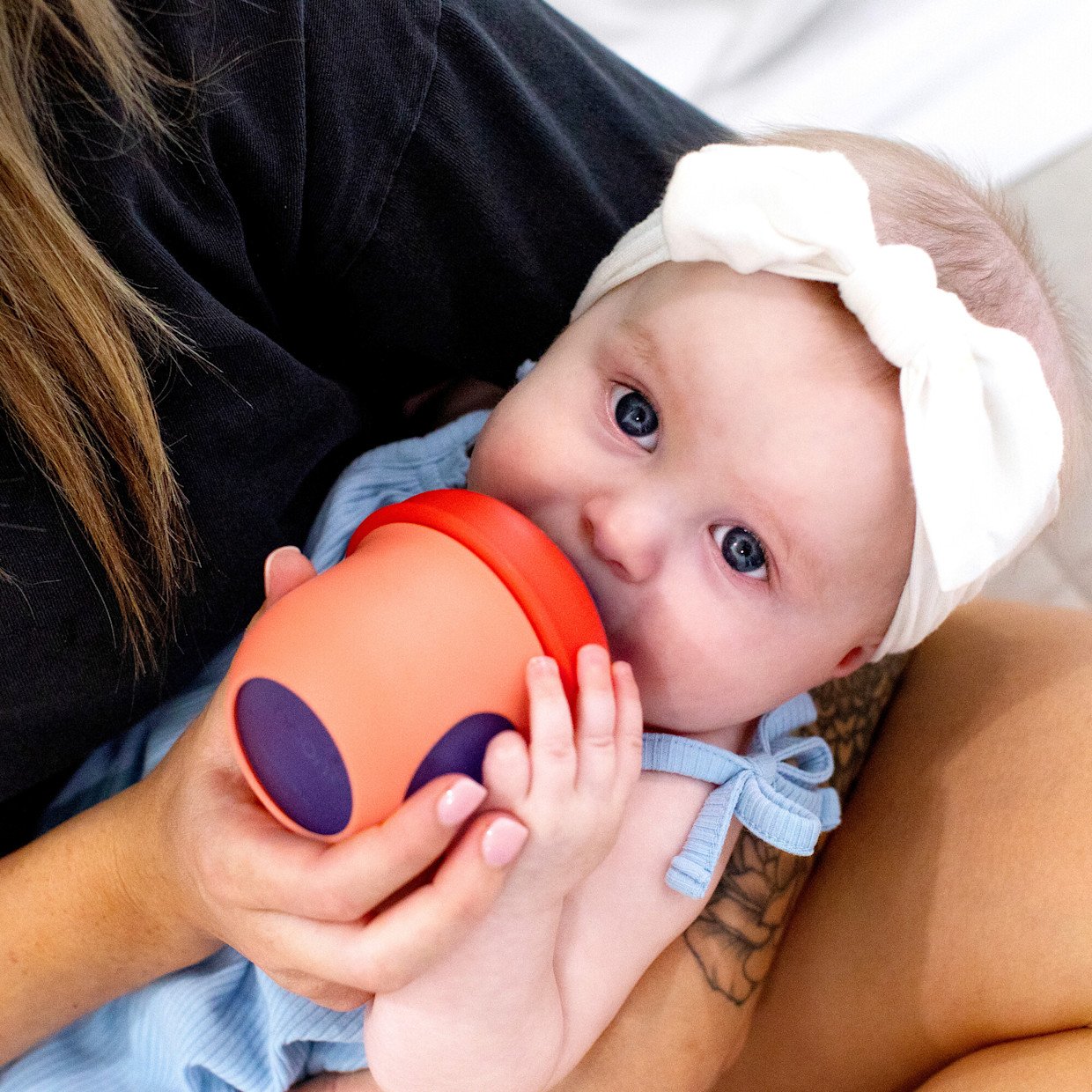 Boon NURSH Silicone Pouch Bottles - Multi-Color, 4 Oz.