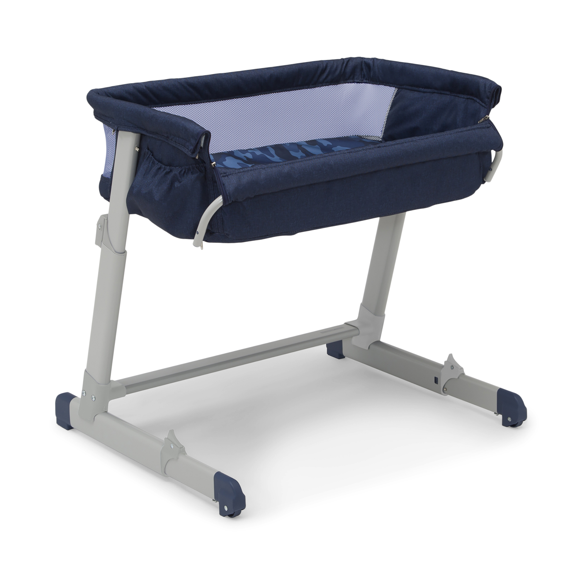 Delta Children babyGap Whisper Bedside Bassinet Navy Camo