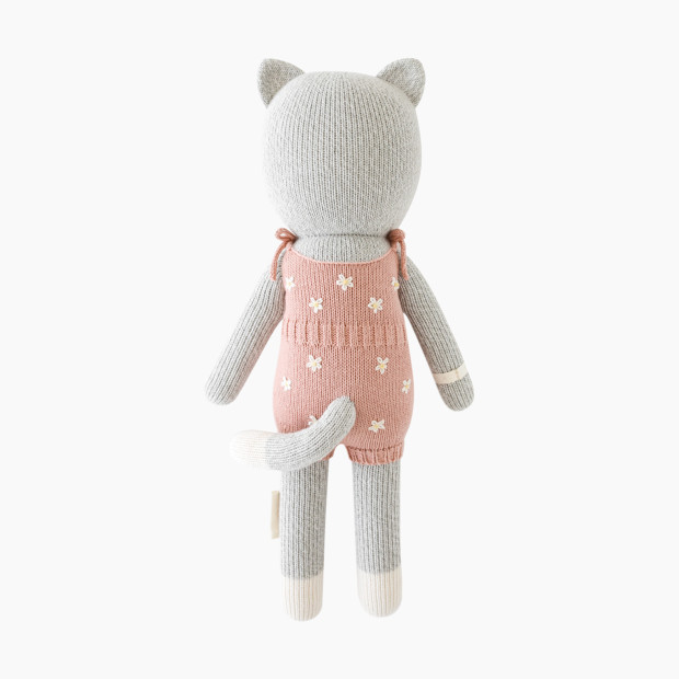 cuddle+kind Hand-Knit Doll - Daisy The Kitten, Little 13".